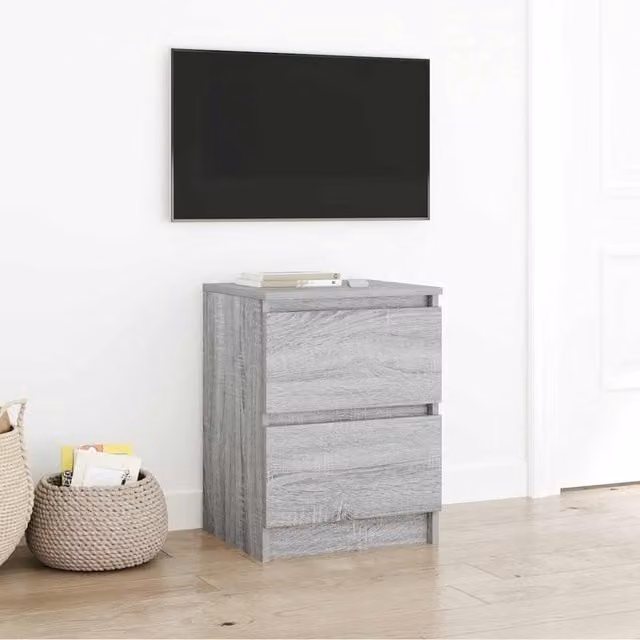 Berkfield Home Grey Sonoma TV Cabinet W/D/H: 40 x 35 x 54 cm – 1