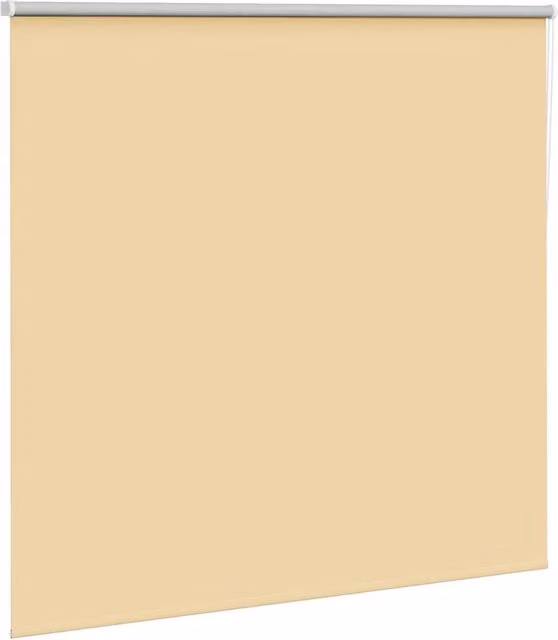 Berkfield Home Blackout Roller Blind in Beige Polyester, W: 165 cm, H: 150 cm