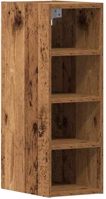 Berkfield Home Hanging Cabinet in Old Wood Brown, W/D/H: 20 x 29.5 x 60 cm – 1