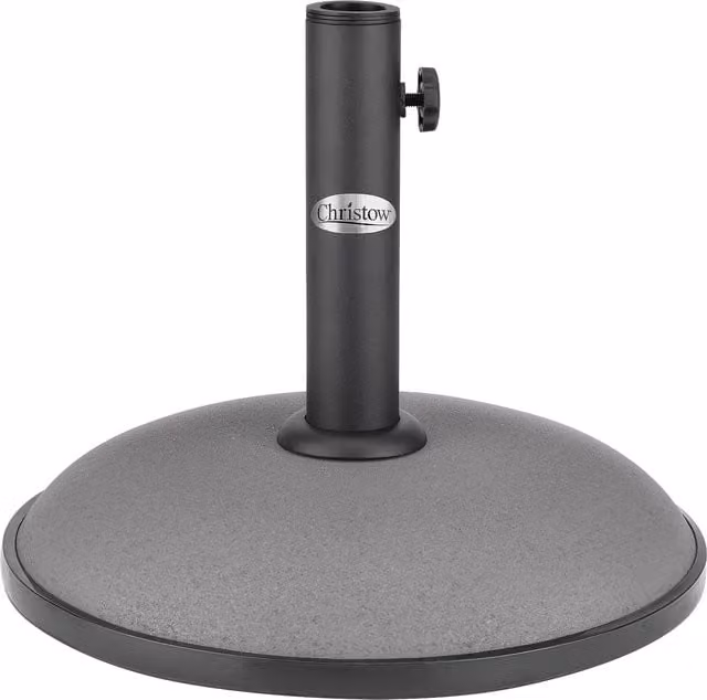 Christow 11kg Round Parasol Base in Grey
