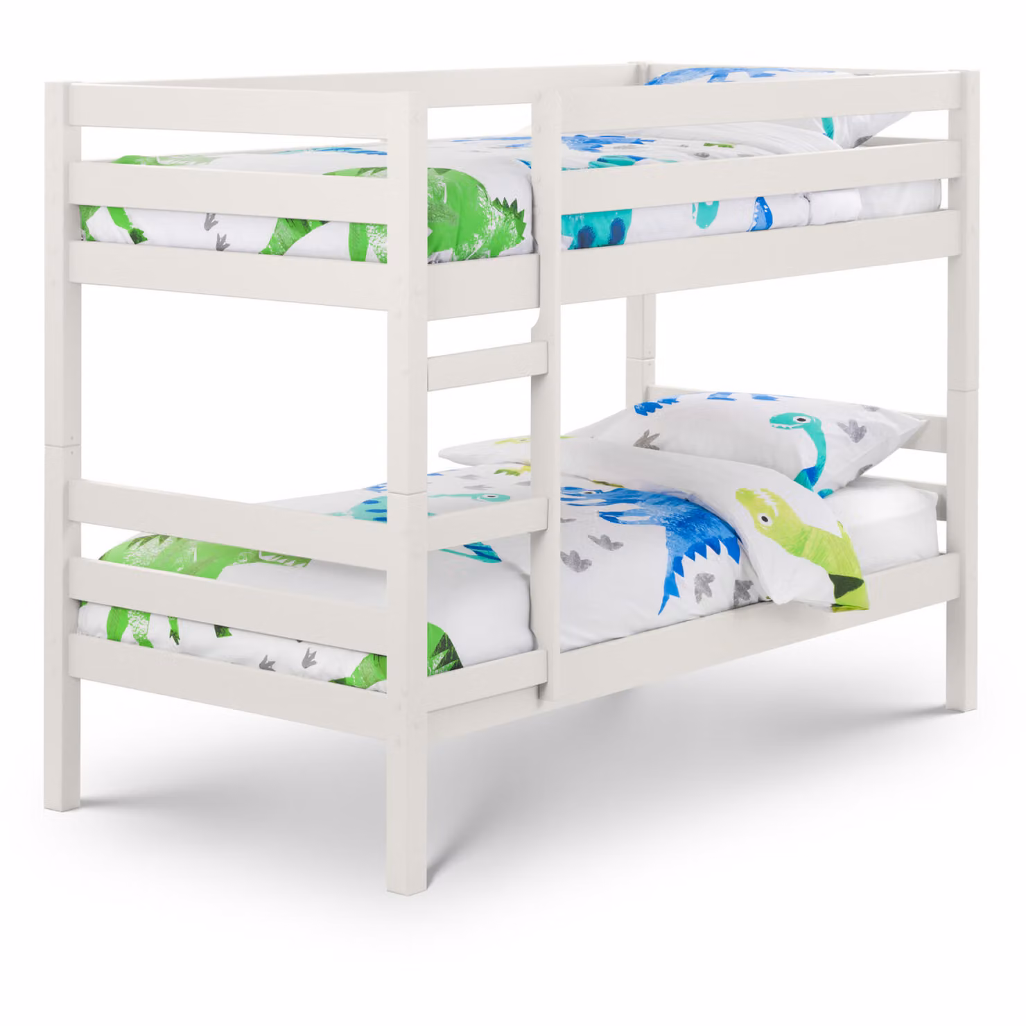 Julian Bowen Camden Two-Level Bunk Bed Frame in White Lacquered Solid Pine, W/D/H: 90 x 190 x 80 cm – 2