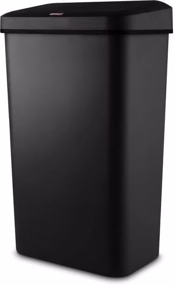 Tower 50L Rectangular Sensor Bin in Black, W: 67.0 cm, D: 39.0 cm, H: 26.0 cm – 1