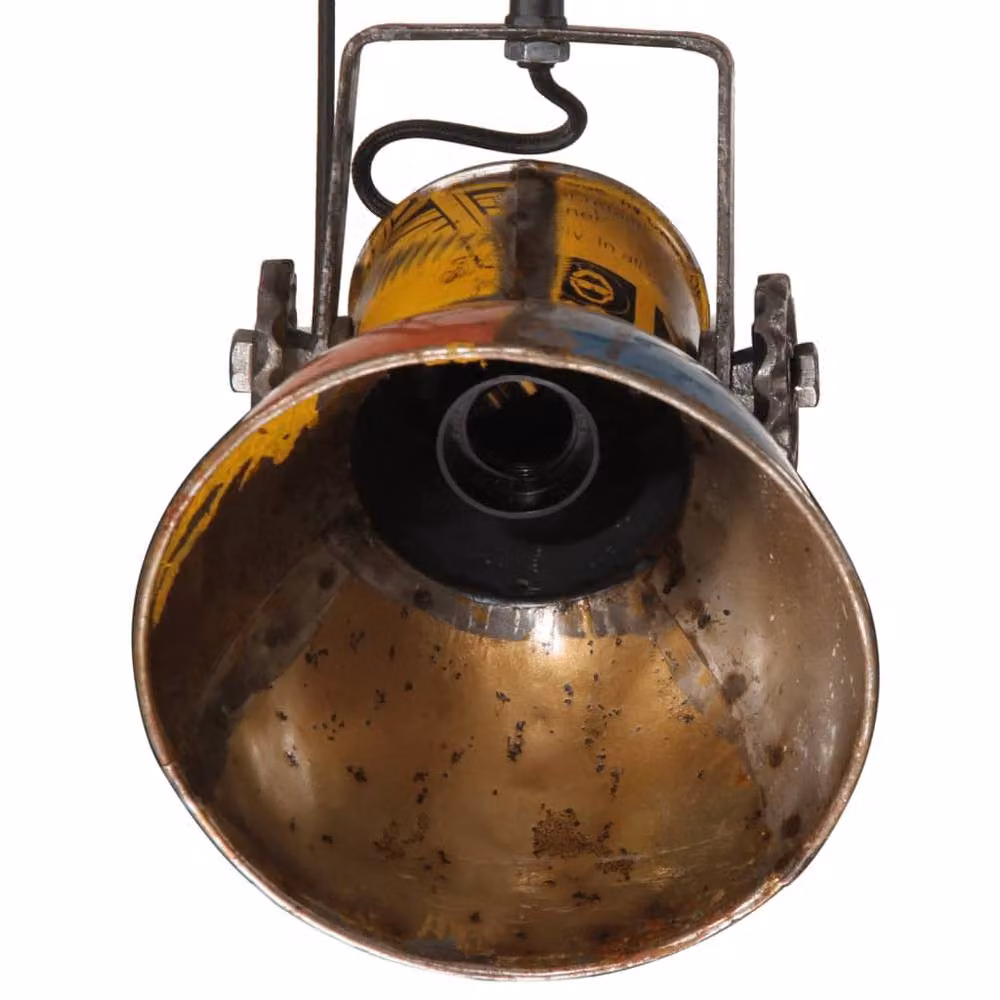 Berkfield Home Multicolour Hanging Lamp with E27 Socket, W/D/H: 30 x 30 x 100 cm – 2