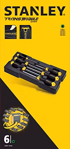 Stanley Tools 6-Piece Torx Screwdriver Module in Yellow and Black – 4