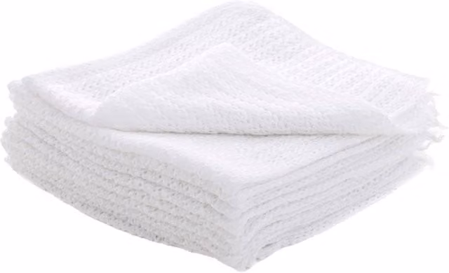 Wilsons Plain Chunky Dish Cloth in White