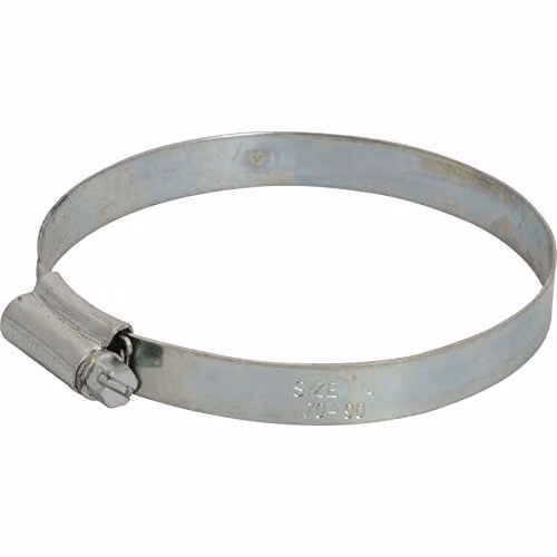 Faithfull FAIHC4B Galvanised Steel Jubilee Hose Clips in Silver