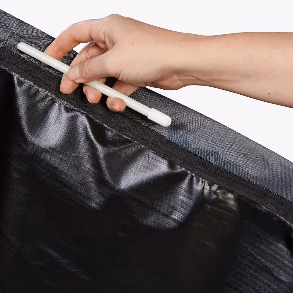 Ruma AeroCover Waterproof Centre Pole Parasol Cover in Dark Grey, W/D/H: 35 x 35 x 165 cm – 3