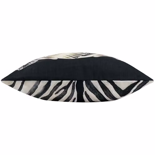 Paoletti Leopardis Zebra Woven Outdoor Polyester Filled Cushion, Multicolour, W/D/H: 50 x 50 x 50 cm – 2