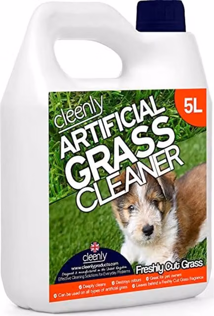 Cleenly Artificial Grass Cleaner for Dogs, White, 5kg