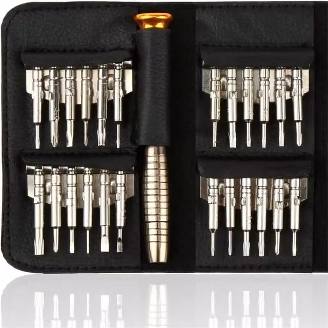 SPETLEK 25 Magnetic Screwdriver Repair Tool Set in Black – 1