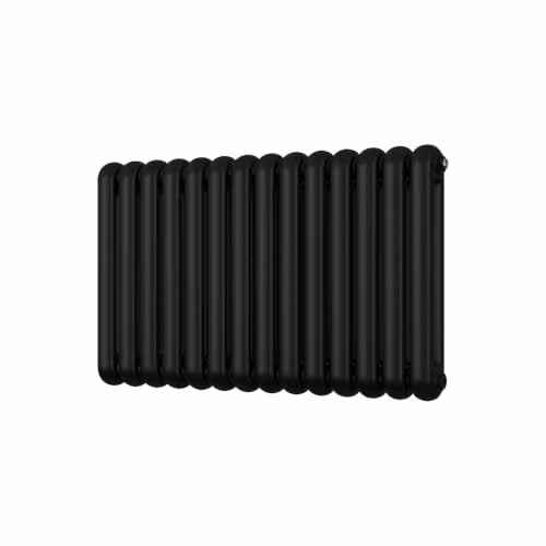 UK Radiators Sherwood Black Round Top Column Radiator, W/H: 993 x 600 mm – 2