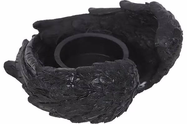 KDMD Raven Wings Tealight Candle Holder in Grey and Black – 4