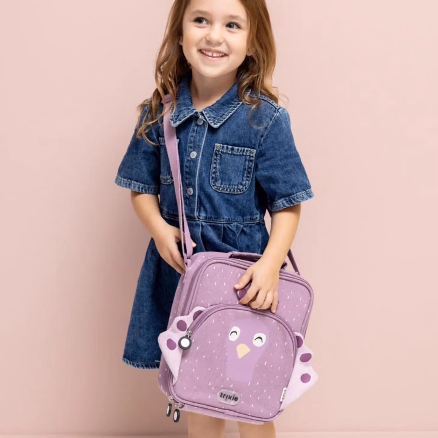 Trixie Insulated Lunch Bag Mrs. Peacock in Purple – 2