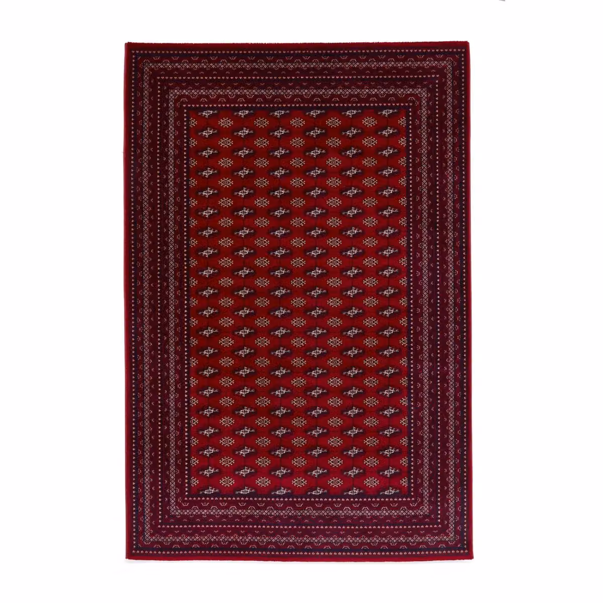 The Rug Shop UK Red Traditional Machine Woven Border Area Rug, W: 240 cm, D: 340 cm – 6