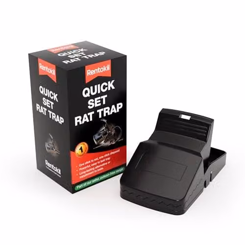 Rentokil FQ30 Quick Set Rat Trap in Black and Multicolour – 1