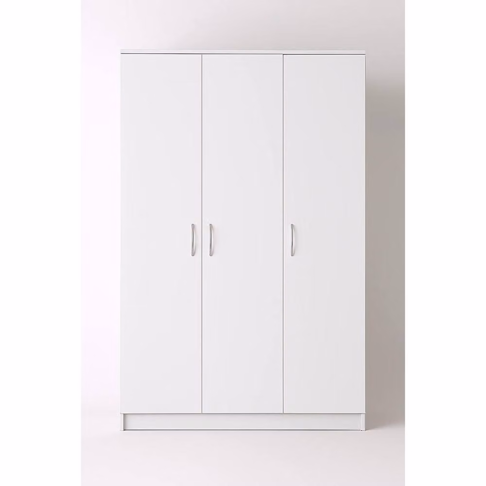 KDMD Venice 3 Door White Wardrobe, Width: 120 cm – 2
