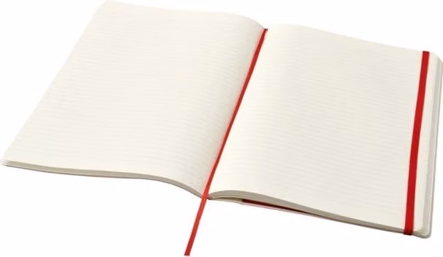 Moleskine Classic Soft Cover Lined Notebook in Red