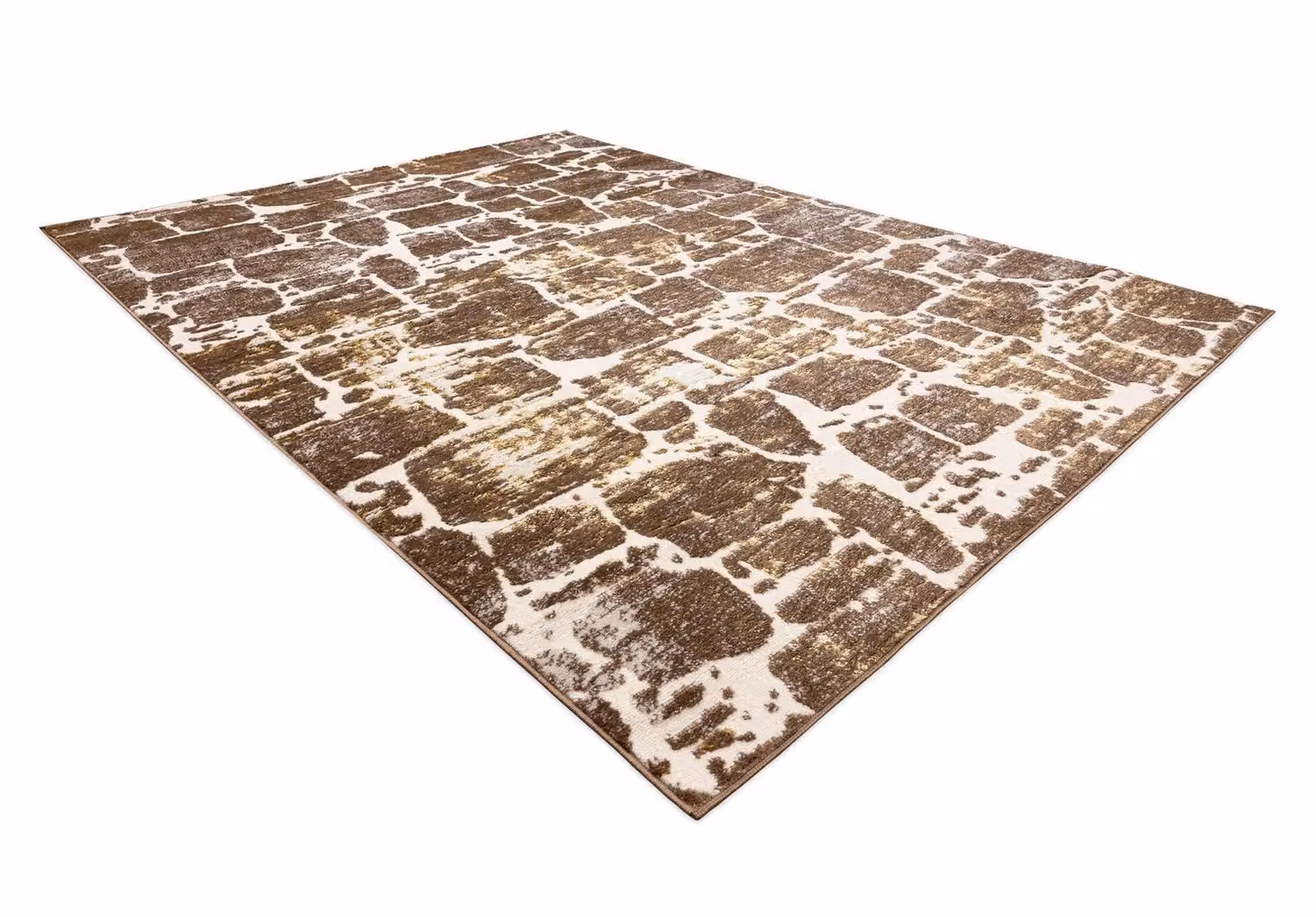 RugsX Mefe Abstract Modern Rug in Beige, W: 140 cm, D: 190 cm – 3