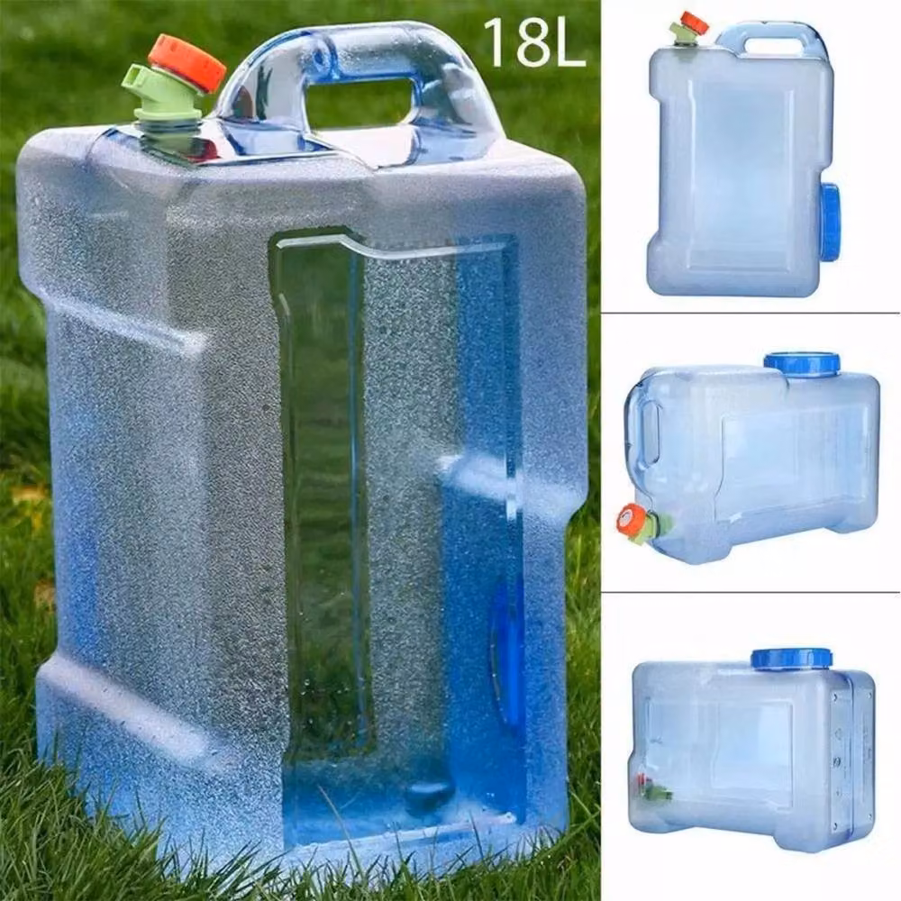 NESTLUNE Blue Leakproof and BPA-Free Plastic Water Canister Carrier, W: 100 cm, D: 15 cm, H: 15 cm – 3