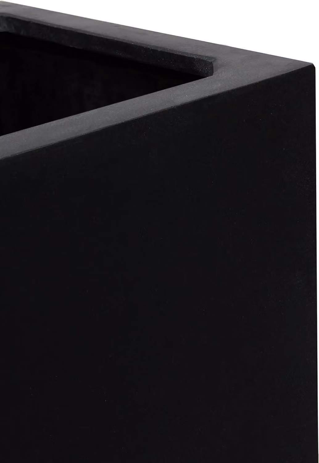 Primrose Black Polystone Square Cube Planter, Diameter: 30 cm – 2