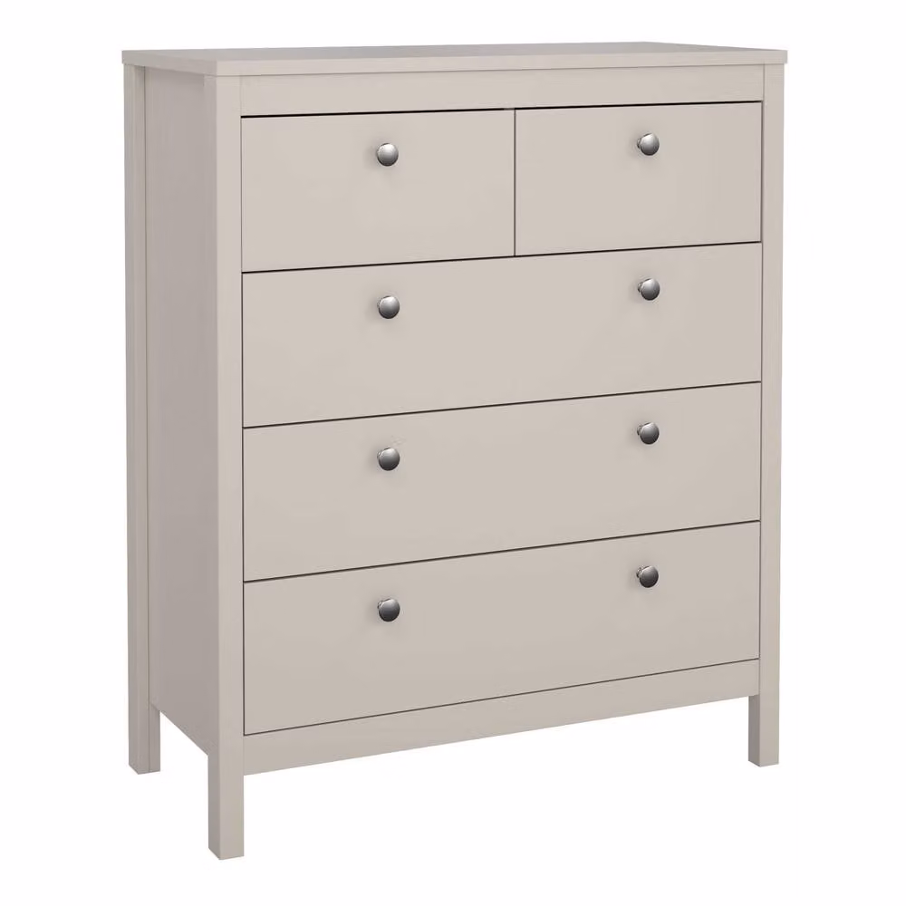 Wyld Haus Gossmere 5 Drawer Chest in Natural Cashmere and Cream – 2