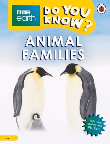 Do You Know? Level 1 – BBC Earth Animal Families Penguin Book, Multicolour