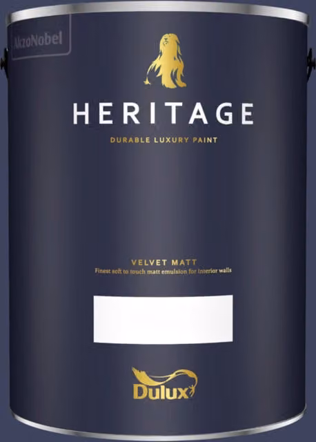 Dulux Trade Heritage Matt Paint in Oxford Blue, 5l