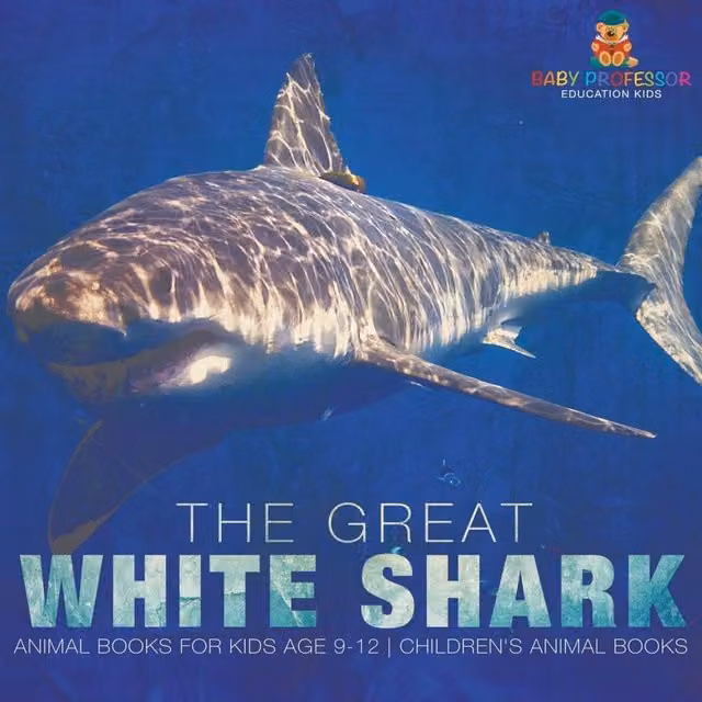 Baby Professor The Great White Shark Childrens Animal Book for Ages 9-12