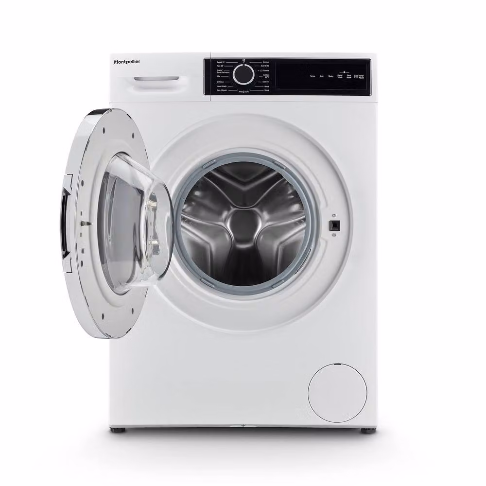 Montpellier White Freestanding 8kg Front Loader Washing Machine with 1400 RPM and A Energy Rating – 2