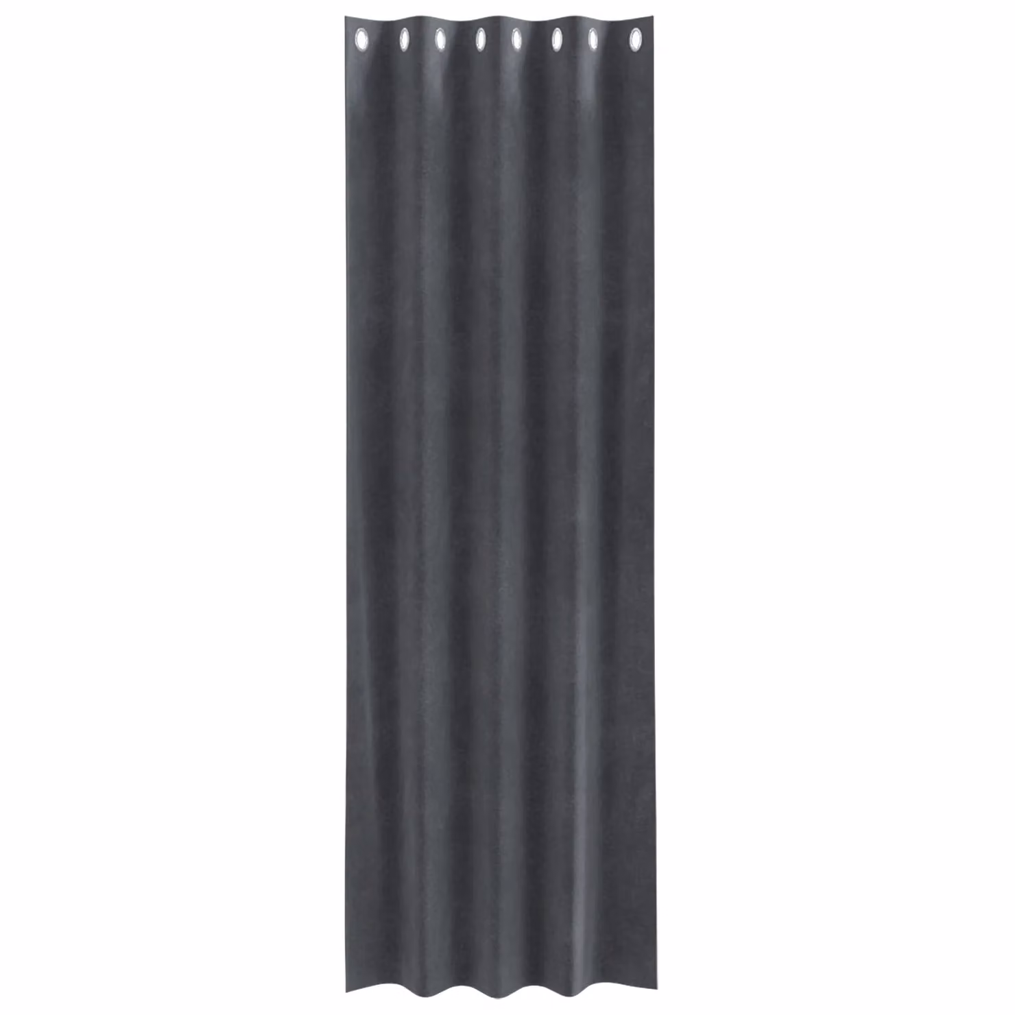 Berkfield Home Blackout Velvet Eyelet Curtains, 2 Pack, Light Grey – 3
