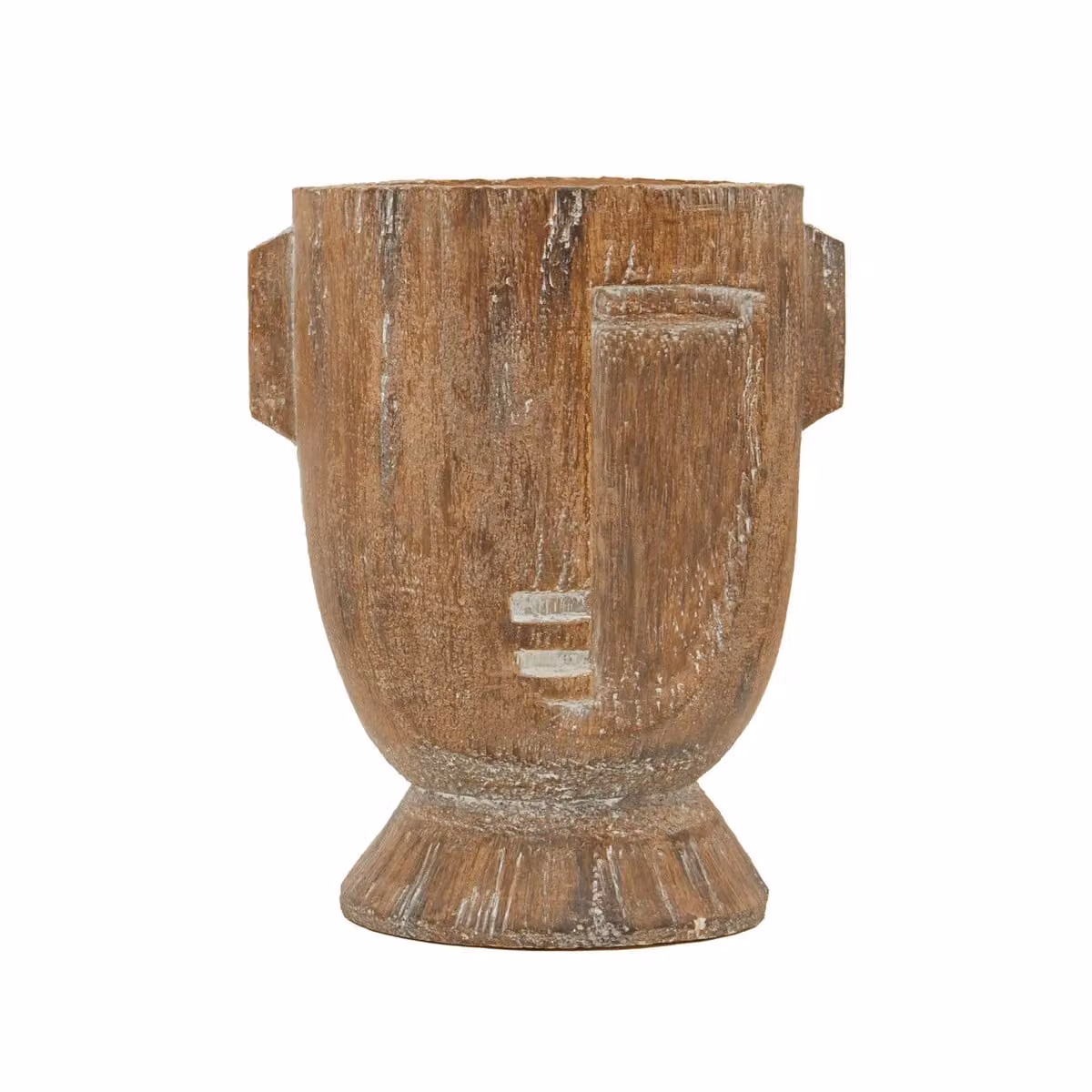 Orsina Darnell Small Natural Face Planter in Brown – 3