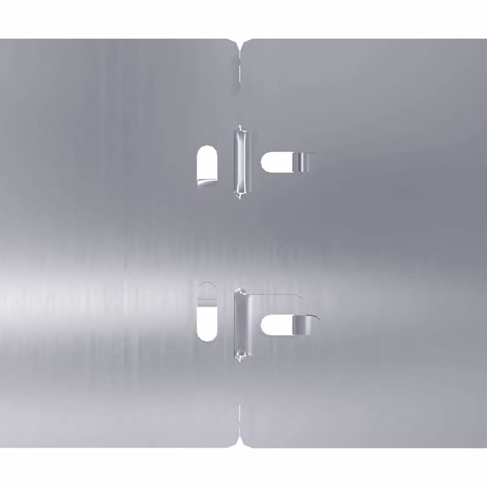 Berkfield Home Galvanised Steel Lawn Edgings, Silver, 10 x 103 cm, 10 Pieces – 2
