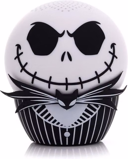 Bitty Boomers Nightmare Before Christmas Jack Skellington Mini Bluetooth Speaker - White
