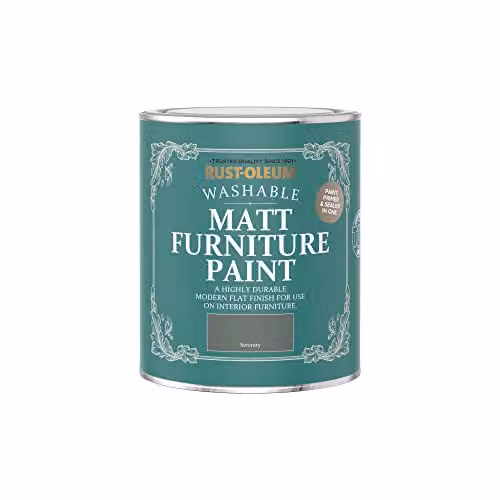 Rust-Oleum Matt Furniture and Skirting Board Paint in Green, 0.75 l – 3