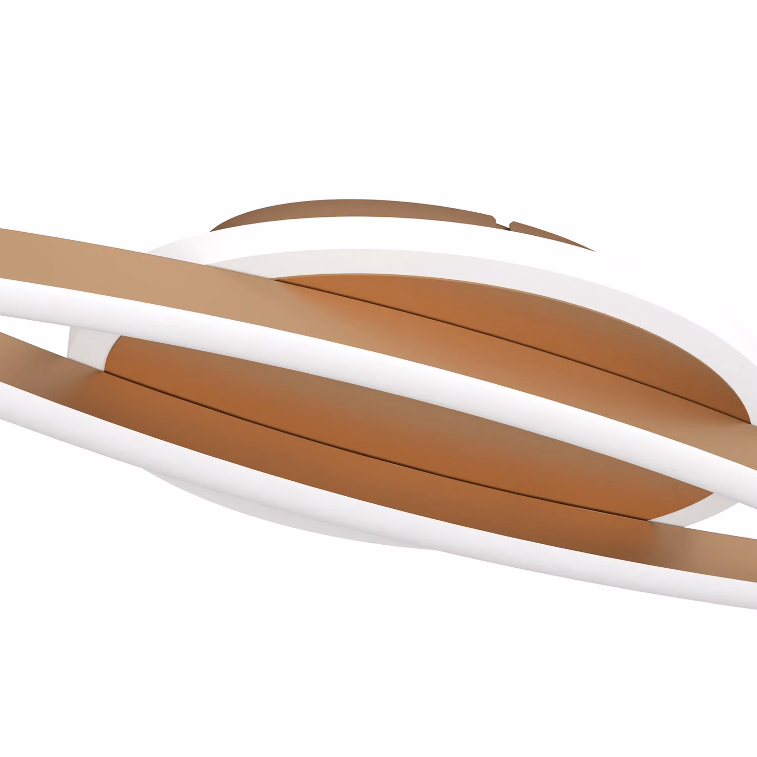 Eglo Lungolago Modern Minimalist Metal Ceiling Light in Bronze and Brown – 2