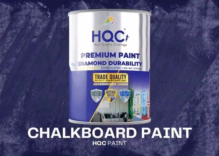 HQC PAINTS Matt Blackboard and Chalkboard Paint in Brown, 1 l – 2