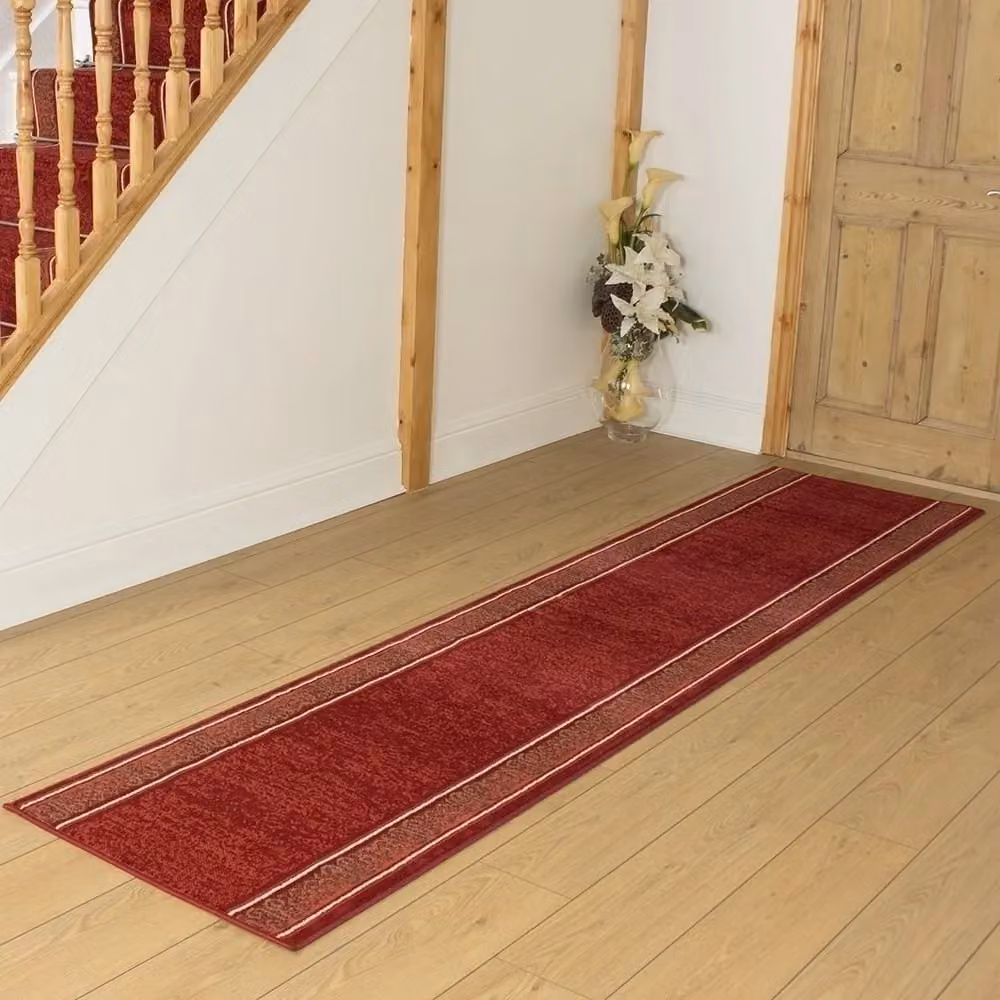runrug Tribal Hallway Carpet Runner Rug in Red, W/D/H: 60 x 180 cm – 4