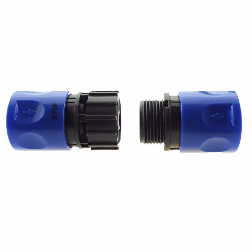 FLAVORA Blue Quick Water Pipe Coupling Garden Hose Connector Fitting 100g – 2