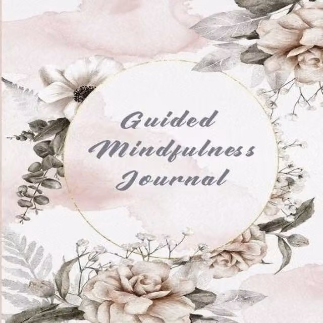 Candi Designs Guided Mindfulness Journal Multicolour Illustrated Paper Book