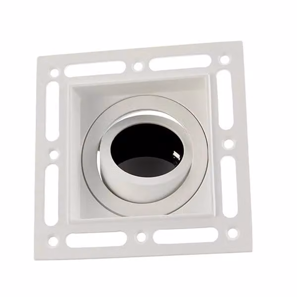 Netlighting LED Recessed Round Trimless Downlight in Matt White