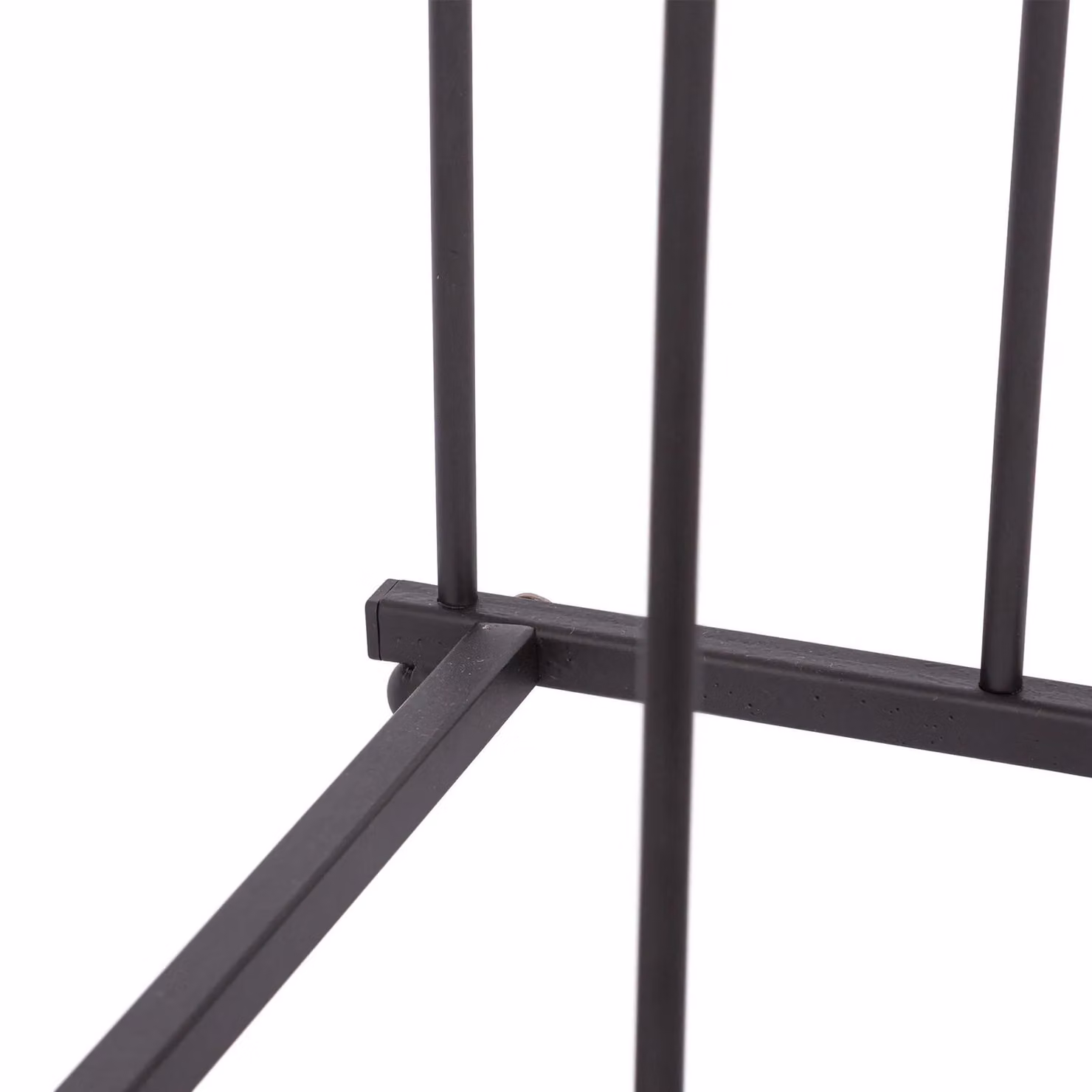 Hammer and Tongs Black Metal Freestanding Wellington Boot Rack for 6 Pairs – 2