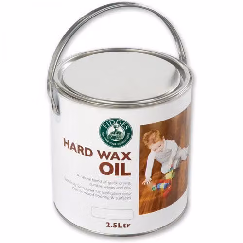 Fiddes Hard Wax Oil Matt Clear 2.5 l
