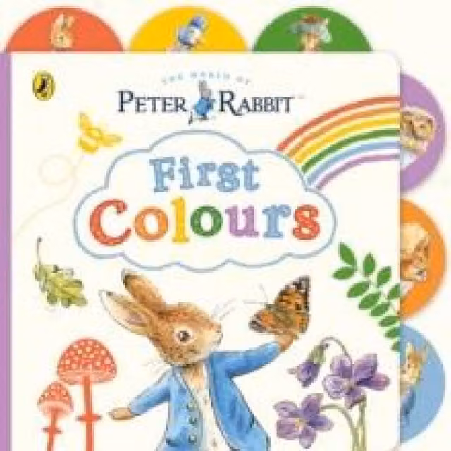 Beatrix Potter Peter Rabbit First Colours Multicolour Tabbed Board Book