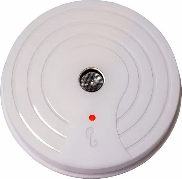 PestBye Battery Operated Ultrasonic Rat and Mouse Repeller, White, Ceiling or Wall Mounted