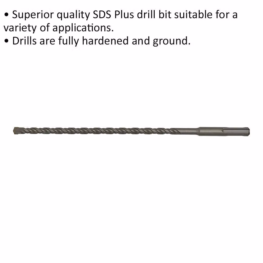 Loops SDS Plus Drill Bit, Silver, Diameter: 6 mm, Length: 260 mm – 2