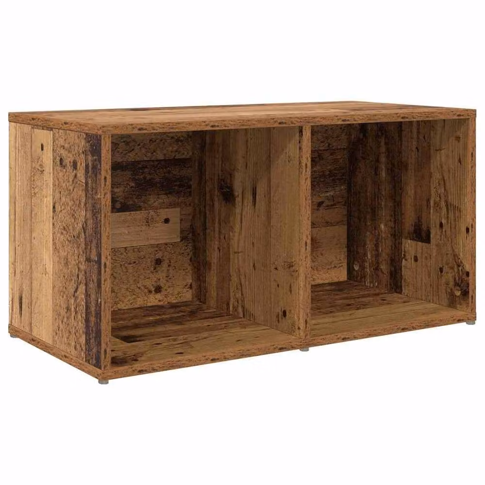 Berkfield Home 8-Piece TV Cabinet Set with Shelving and Storage in Brown Old Wood Engineered Wood – 5