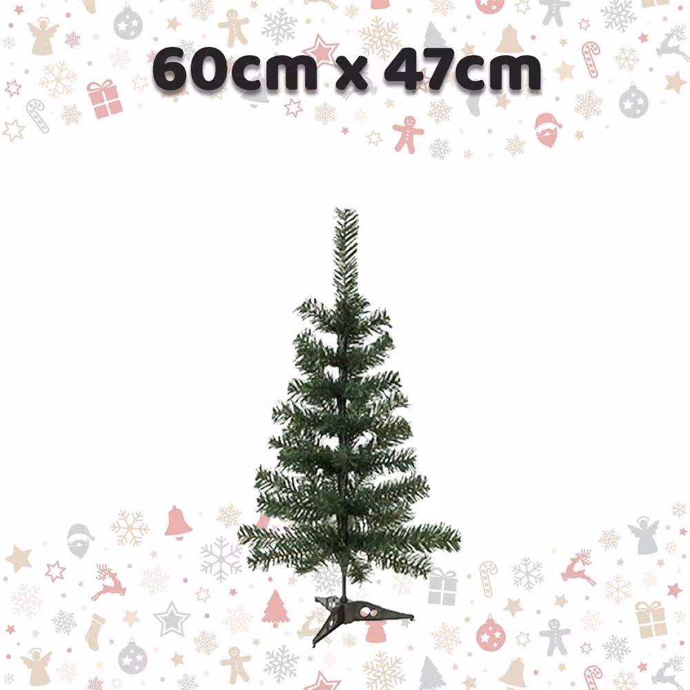 VFM e-Store Green Tabletop Christmas Tree Decoration W: 47 cm, H: 60 cm – 2