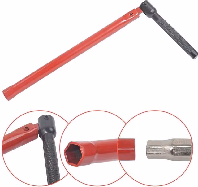 FLAVORA Red 8-13mm Tube Spanner Plumber Mixer Tap Kit