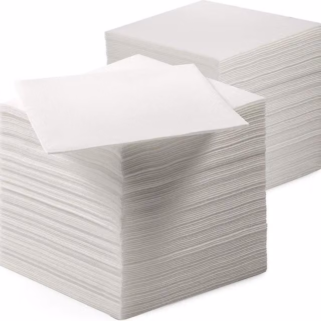 ECONX 2-Ply White Paper Napkins, 33 cm x 33 cm, 200 Pack