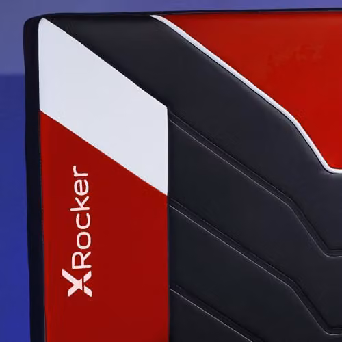 X-Rocker Cerberus MKII Upholstered Gaming Bed Frame for Kids and Teens in Red or Blue, W/D/H: 135 x 190 cm – 5